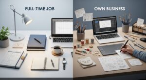 Jak łączyć etat z własnym biznesem?