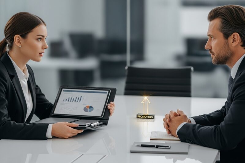 Jak rozmawiać o awansie z przełożonym?