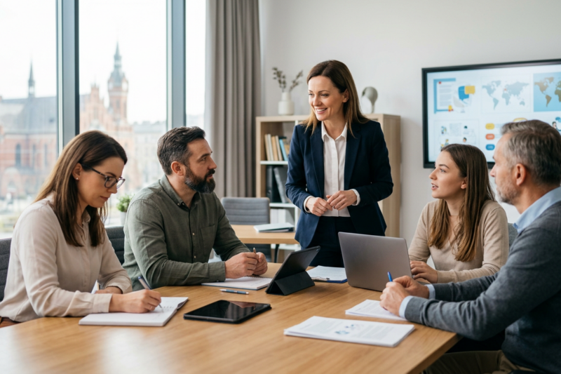 Ranking najlepszych szkół językowych dla dorosłych Łódź 2026 – który kurs wybrać?